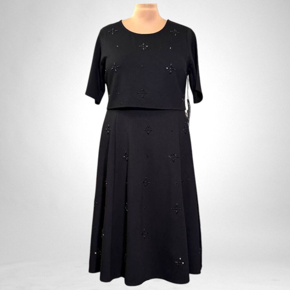 TORRID Black Knit Top & Skirt With Embellishments! NWT! Size 3